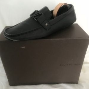 Louis Vuitton Men's Loafer Embossed leather
